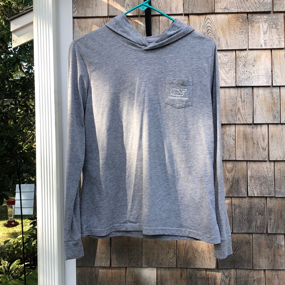 Vineyard Vines Small Hooded Shirt -Womens